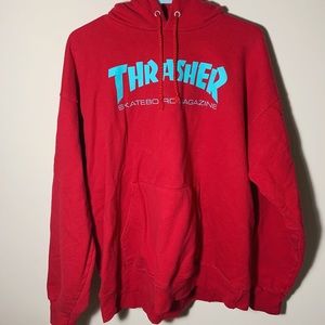 Red Thrasher Hoodie